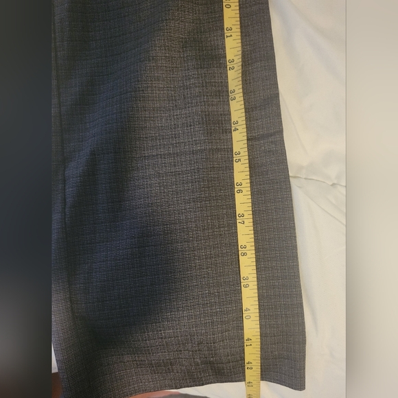 NY&Co Gunmetal Gray & Black Slacks - Picture 7 of 8